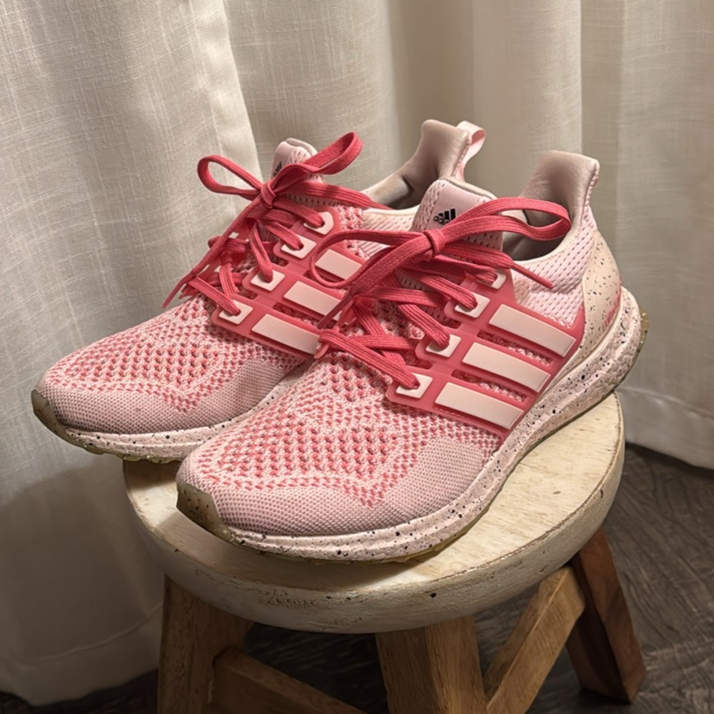 Adidas Pink UltraBoost 1.0 Sneakers